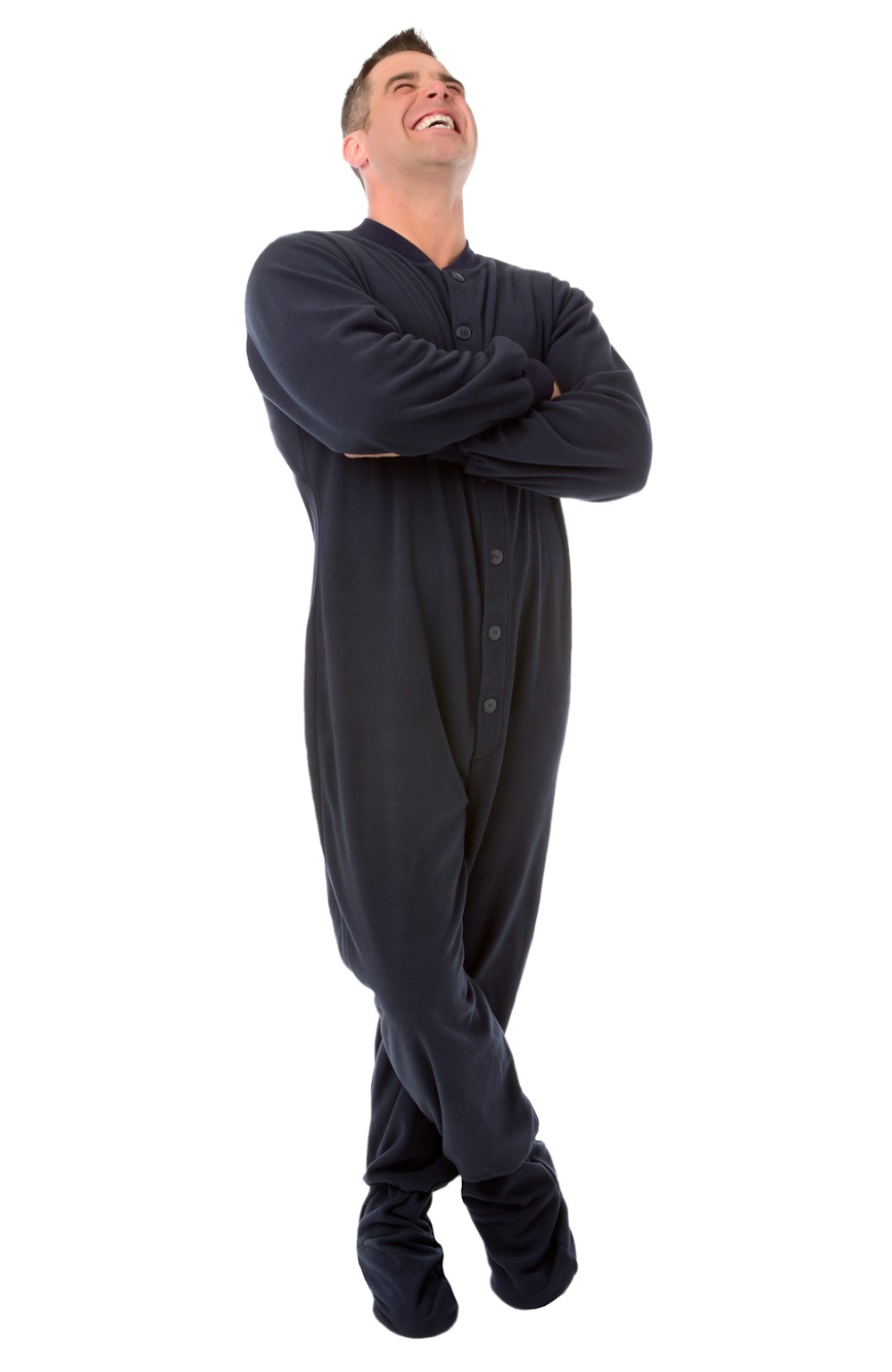Bezienswaardigheden bekijken schijf verdund Drop Seat Footed Onesie Pajamas for Men - Apparels Fly