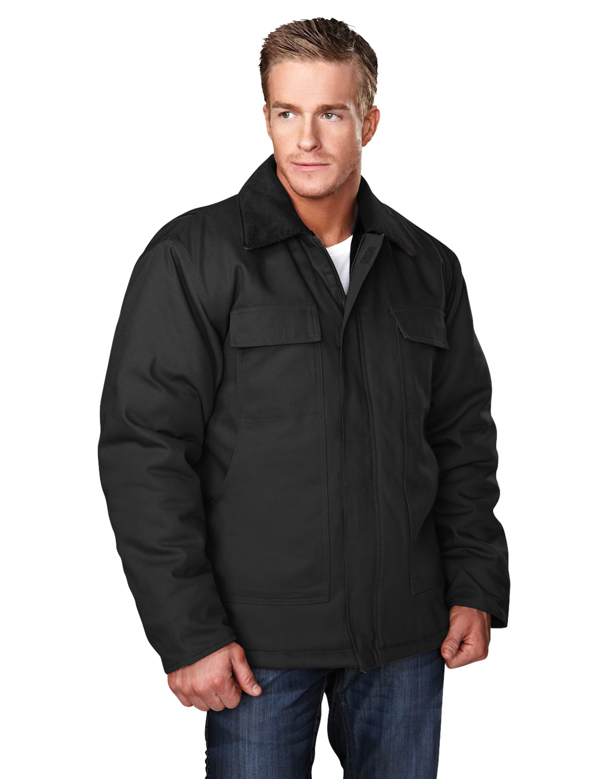 Tri-Mountain Canyon 4900 Cotton canvas work jacket - Apparels Fly